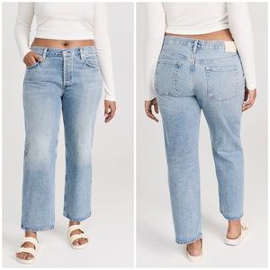 NWT Citizens of Humanity Neve Low Slung Relaxed Jeans in Scout Button Fly